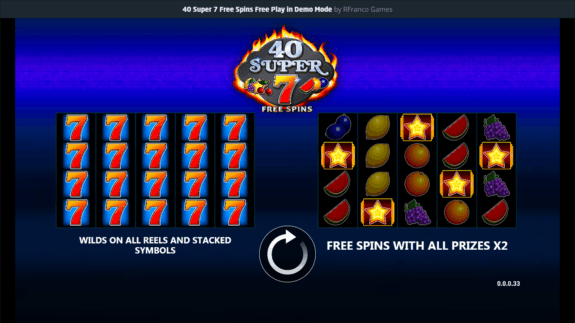 40 Super 7 Free Spins Iskustvo