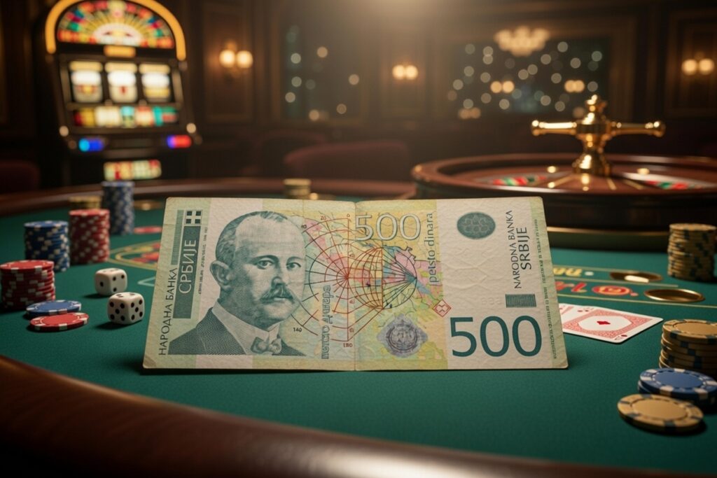 Gde se može okockati sa 500 dinara, u kom kazinu