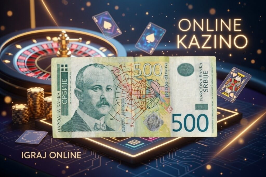Igranje u online kazinu za 500 dinara. Isplati li se probati?