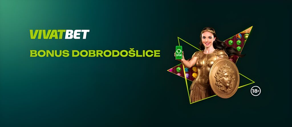 VivetBet Kazino Paket Dobrodošlice